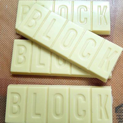 White BLOCK Bar